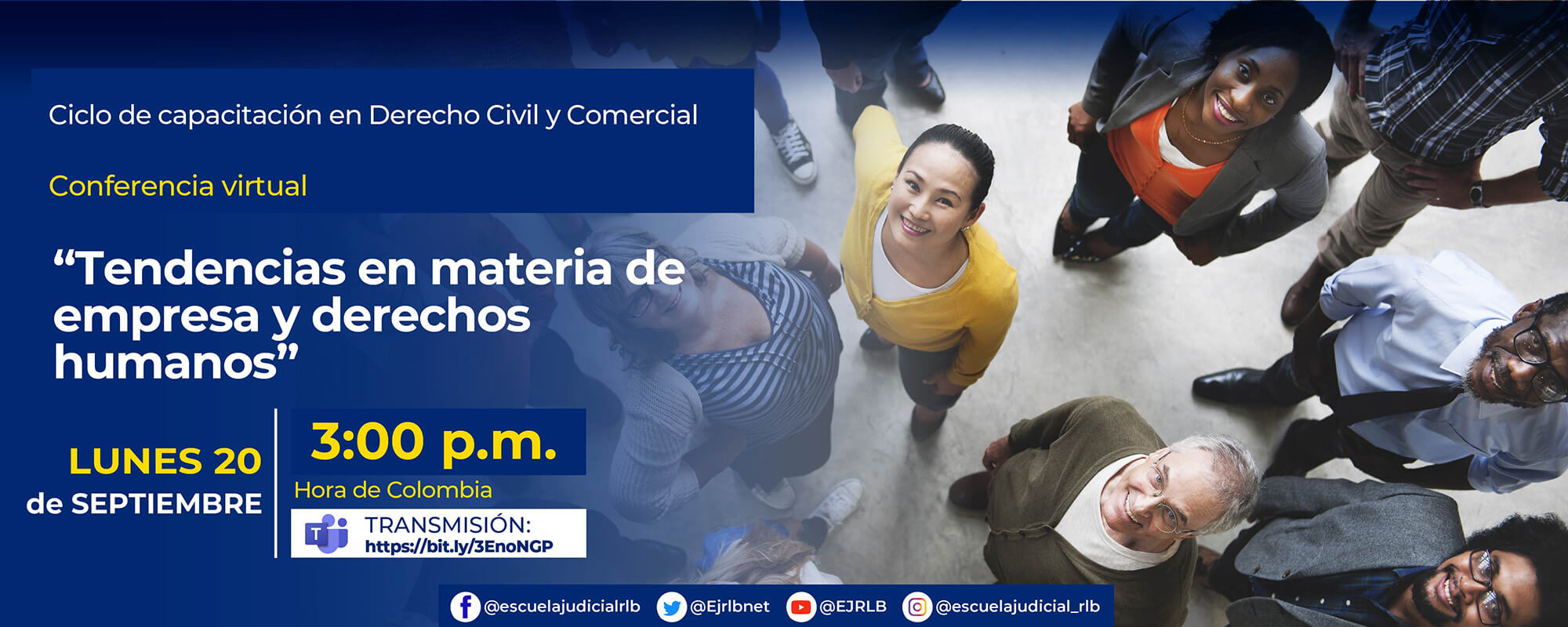 Conferencia Virtual: “TENDENCIAS EN MATERIA DE EMPRESA Y DERECHOS HUMANOS”.